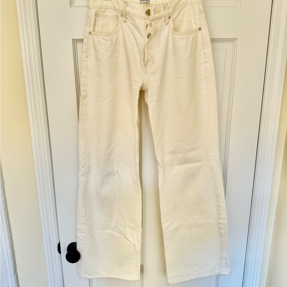 Anine Bing off-white denim flared jeans - Picture 1 of 4